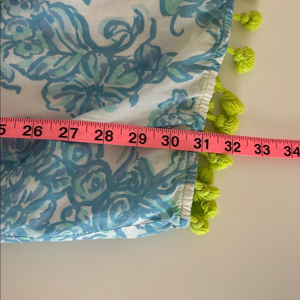 Sail to Sable Blue and Green Patterned Dress - Picture 7 of 8